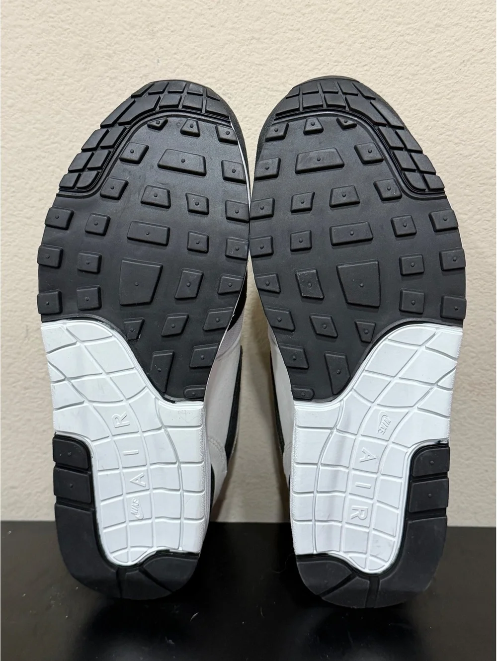 Size 9 - Nike Women’s Air Max 1 “White Black”